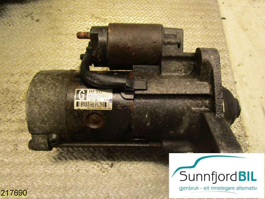 Starter diesel til Mazda 3 2006-2009 (Type I, Fase 2)  (MAZDA|M00T88671|)
