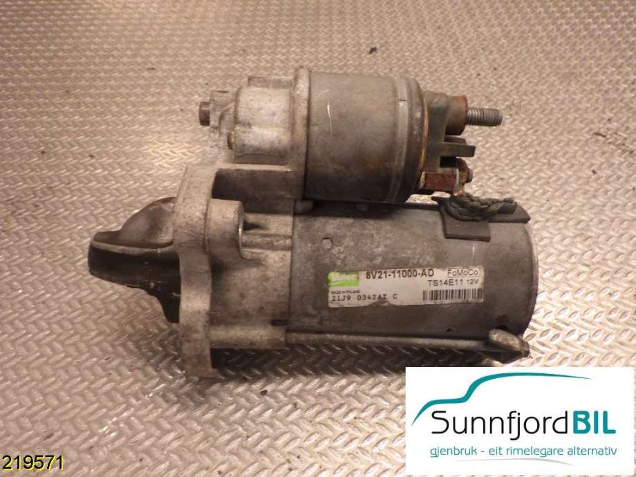 Starter diesel til Ford Fiesta, 2008-2012 (Type VI, Fase 1)  (FORD|8V21 11000 AD)
