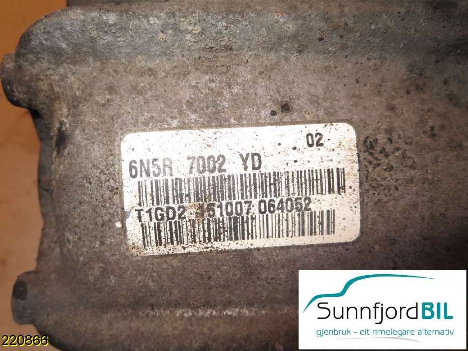 Girkasse manuell til Volvo V50, 2007-2012 (Fase 2)  (VOLVO|6N5R7002YD)
