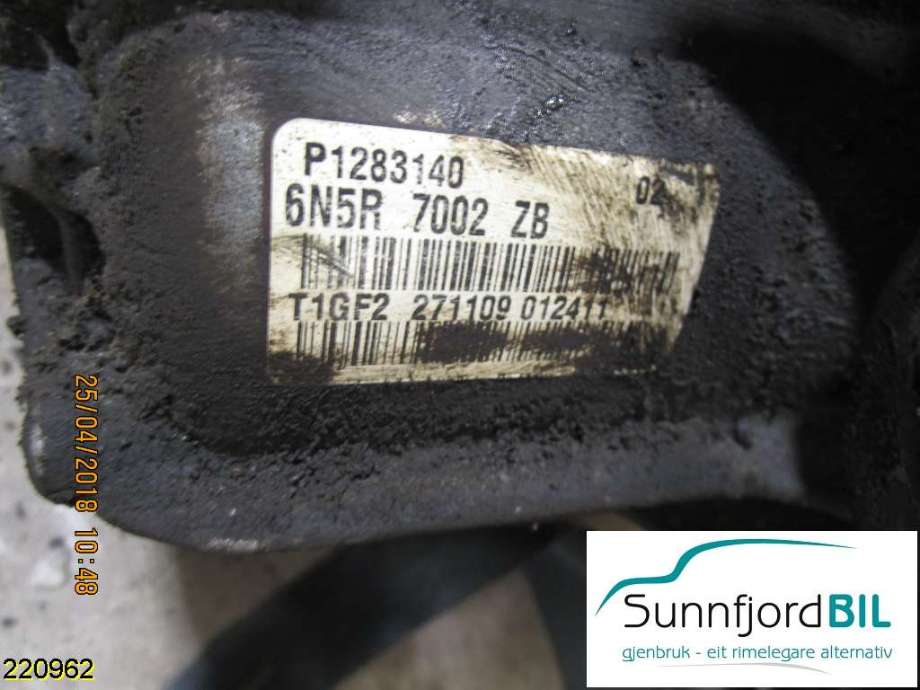 Girkasse manuell til Volvo V50 2007-2012 (Fase 2)  (VOLVO|6N5R7002ZB||MTX75)