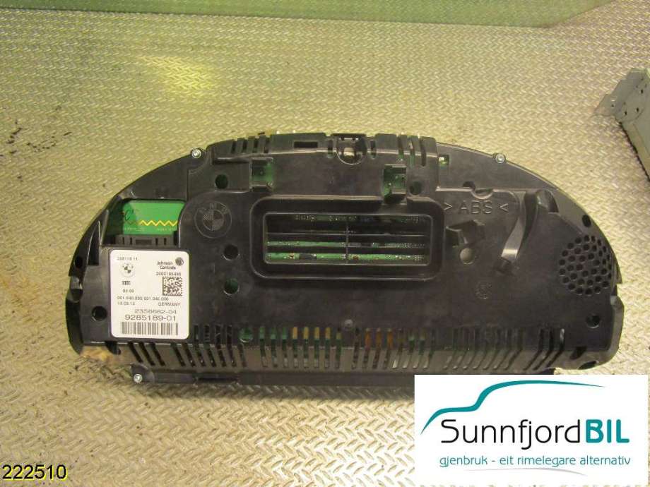 Instrumentpanel til BMW 5-Serie 2010-2017 (F10/F11) (F10/F11) (BMW|928518901|)