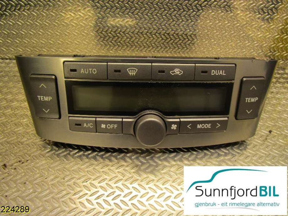 Varmeapparat betjening til Toyota Avensis 2003-2008 (Type II) (TOYOTA|5590205050|)