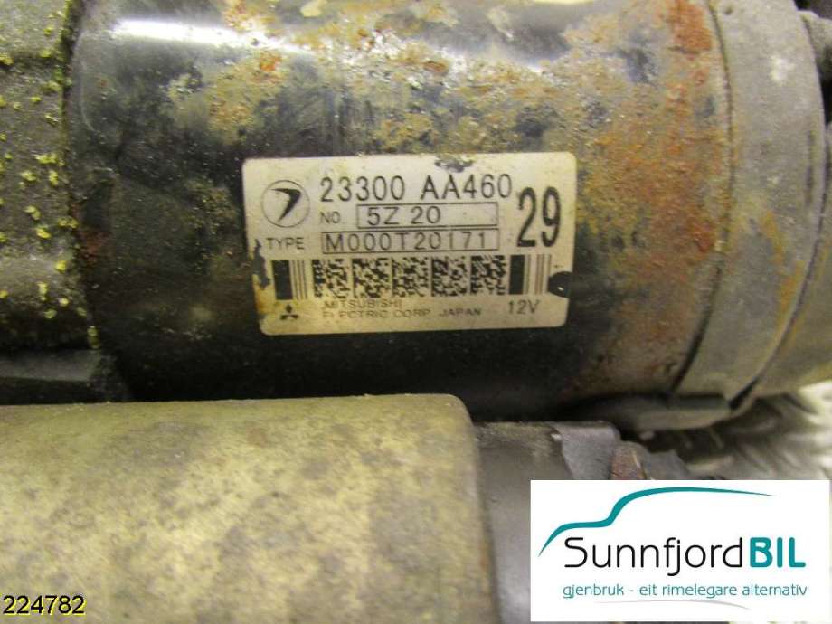 Starter til Subaru Legacy 2003-2007 (Type IV, Fase 1)  (SUBARU|23300AA460|)
