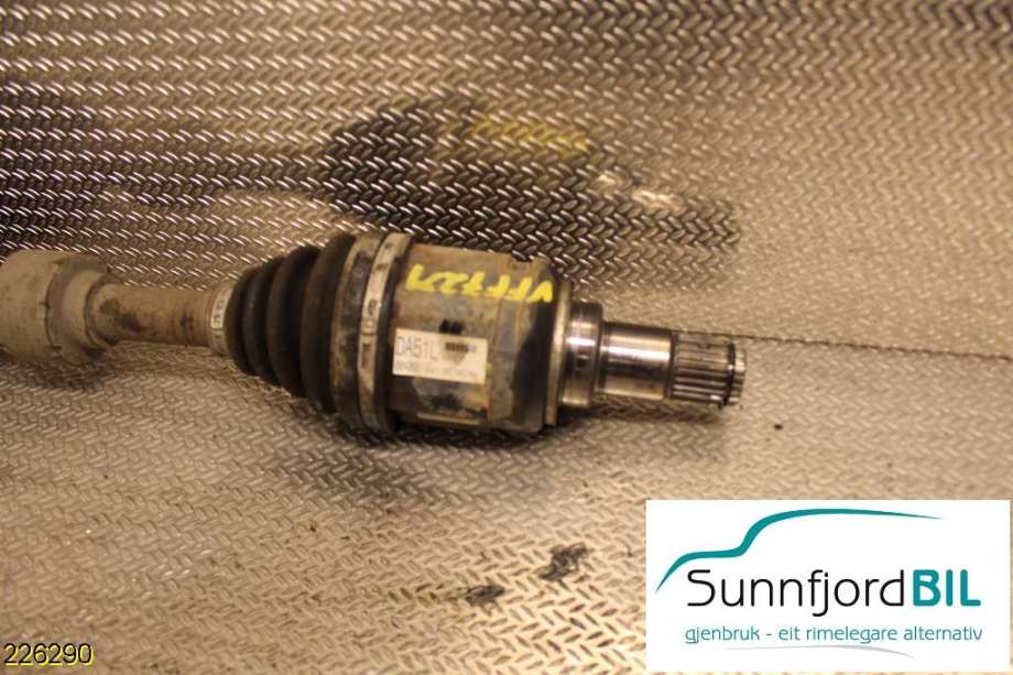 Drivaksel venstre foran til Toyota RAV4 2006-2009 (Type III, Fase 1)  (TOYOTA|00406619|)