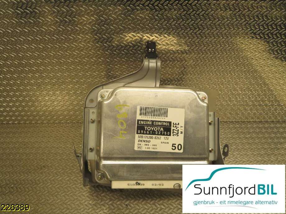 Styreenhet motor til Toyota Corolla, 2002-2007  (TOYOTA|8966102750)
