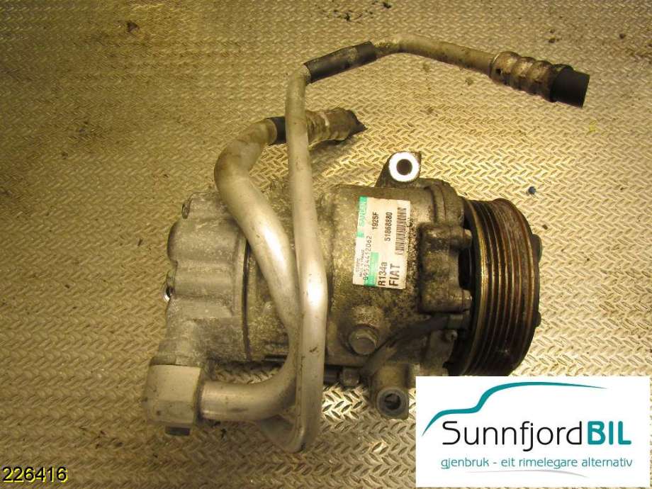 Aircondition kompressor til Fiat Doblo, 2010-->> (Type II)  (FIAT|51868880)