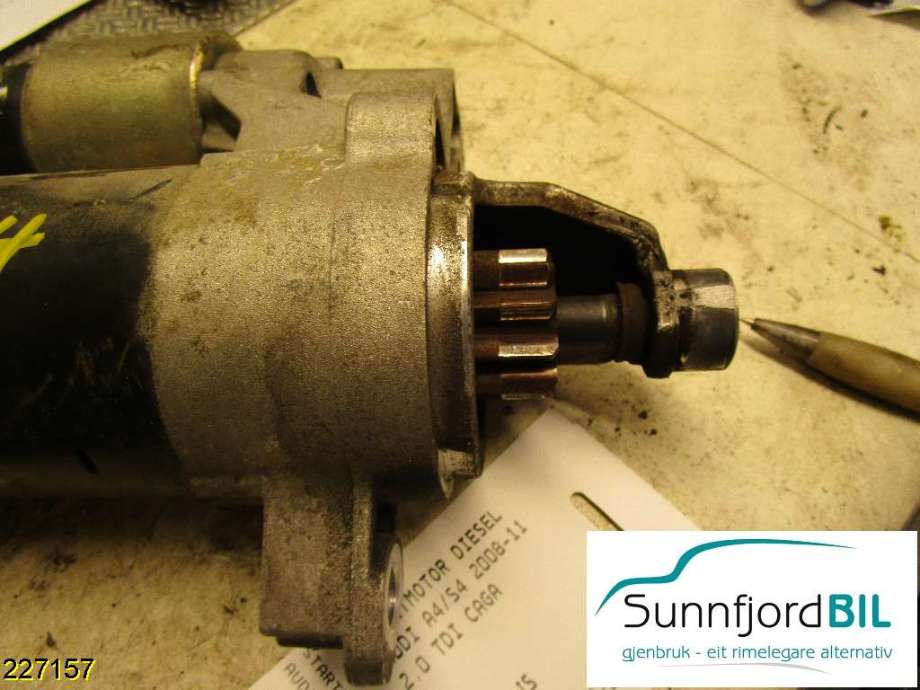 Starter diesel til Audi A4, 2007-2014 (Type IV) (B8) (B8) (AUDI|03L 911 021 C)