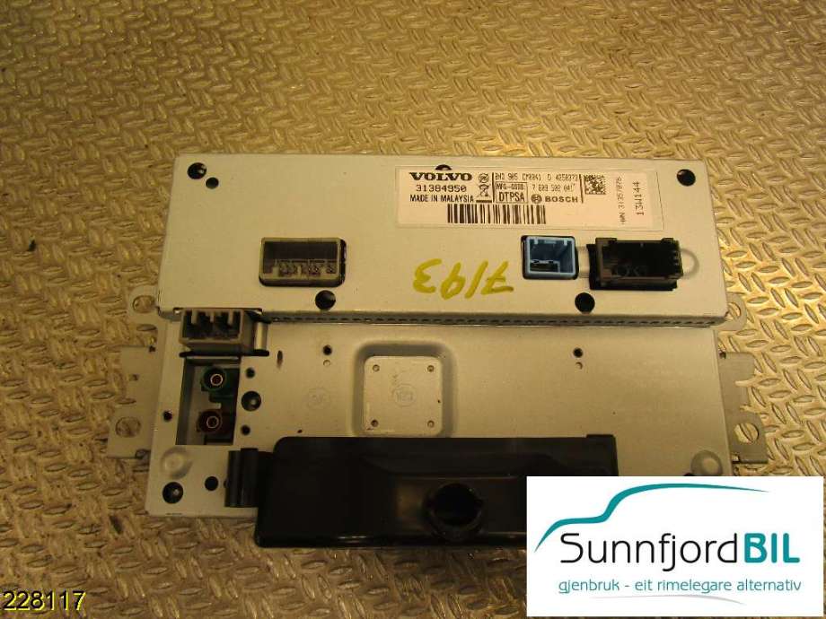 Instrument kjørecomputer til Volvo V40 2012-2019  (VOLVO|31384950|)