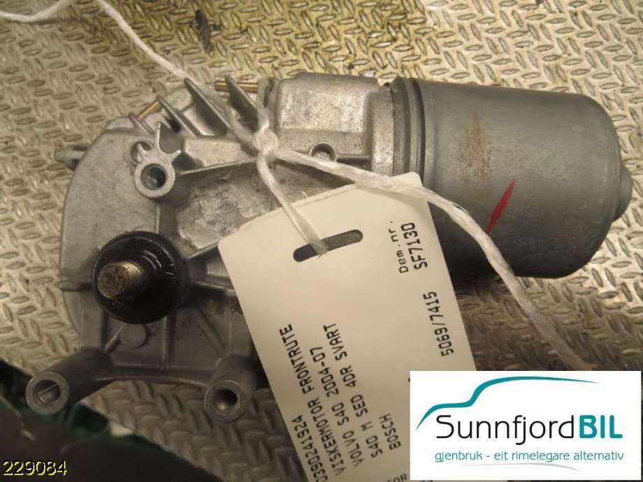 Viskermotor frontrute til Volvo S40 2004-2007 (Type II, Fase 1)  (VOLVO|0390241924||31253518)