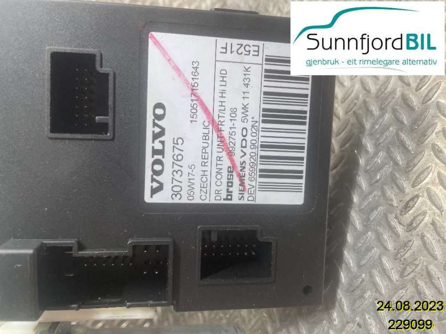 Ruteheis venstre til Volvo S40 2004-2007 (Type II, Fase 1)  (VOLVO|30710486||30737675)