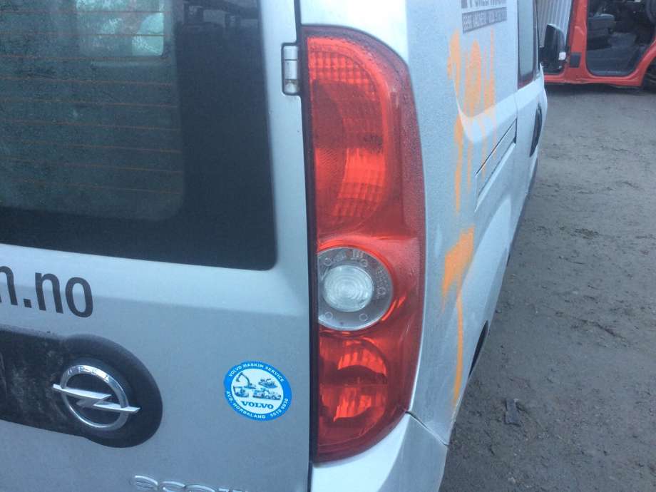 Baklykt høyre til Opel Combo C, 2002-2011 (OPEL|00519248430)