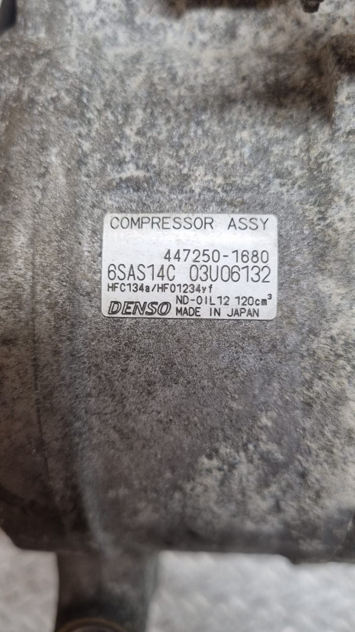 Aircondition kompressor til Mercedes B-Klasse, 2011-2018 (W246) (W246) (MERCEDES|A 000 830 36 02)