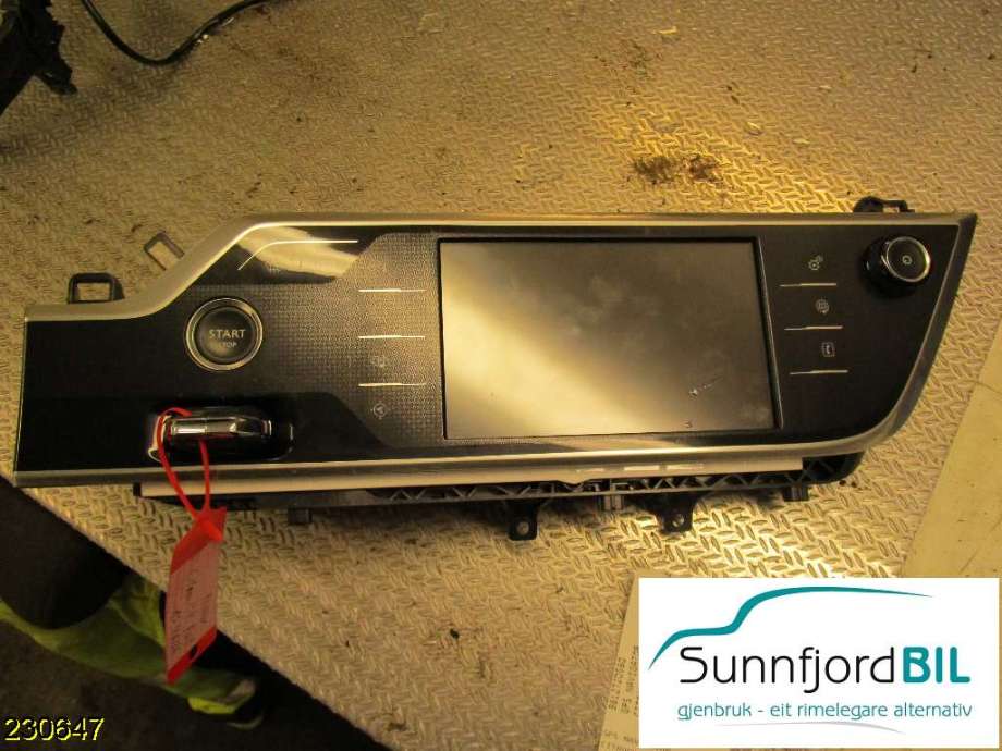 Bilstereo navigasjon til Citroën C4, Picasso 2013-2018 (Type II) (CITROEN|9812720580|)