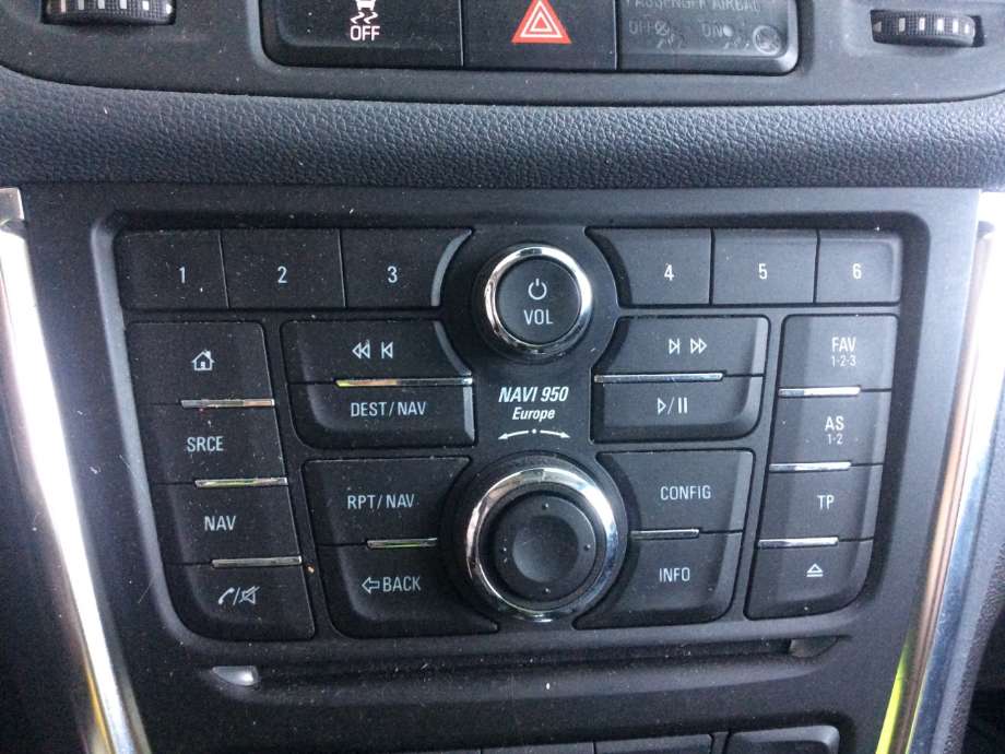 Bilstereo til Opel Mokka, 2012-2016 (Type I, Fase 1)  (OPEL|84026623)