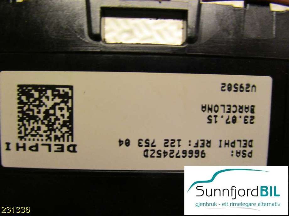 Girstang/girvelger automat til Citroën C4, Picasso 2013-2018 (Type II) (CITROEN|)