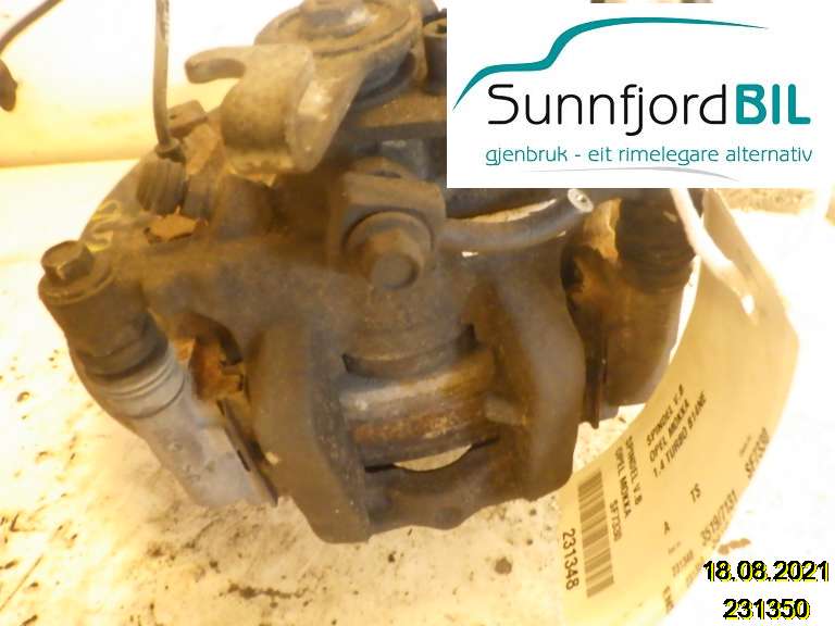 Bremsecaliper venstre bak til Opel Mokka, 2012-2016 (Type I, Fase 1)  (OPEL|)