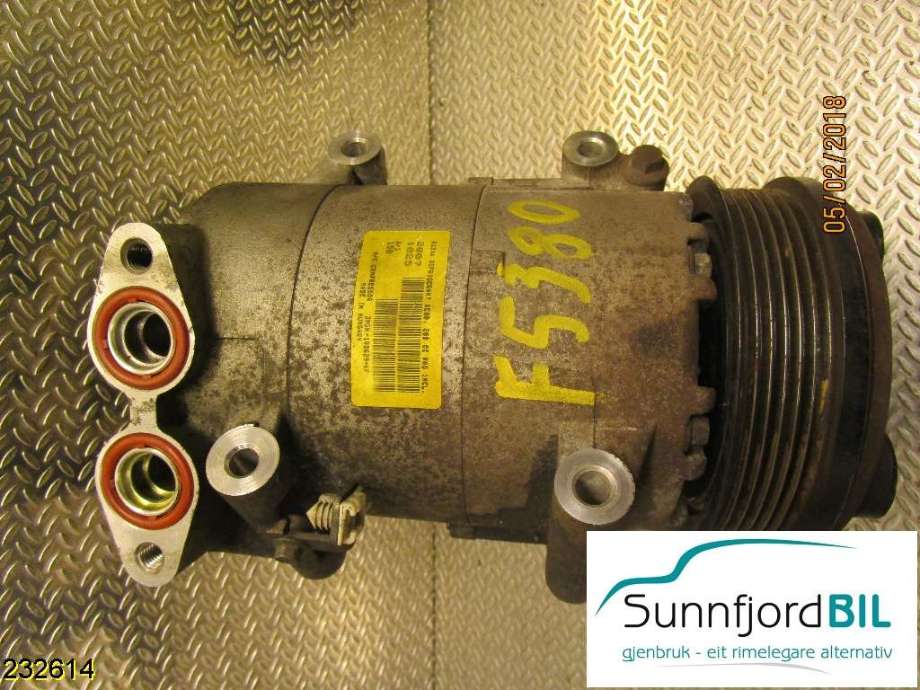 Aircondition kompressor til Ford C-Max, 2003-2007 (Type I, Fase 1)  (FORD|3M5H19D629KF)