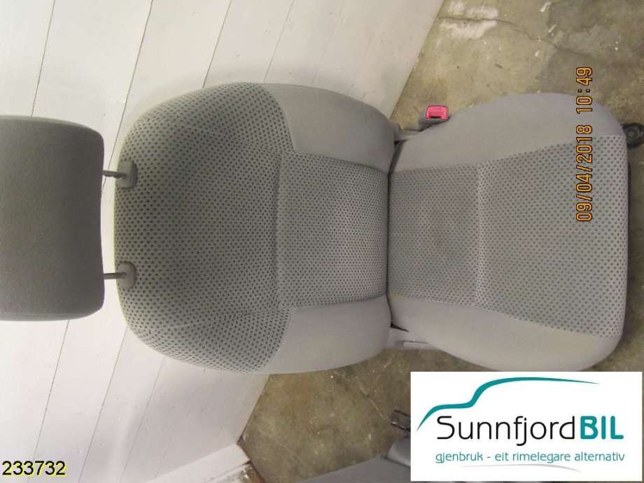 Sete foran høyre til Toyota Hilux, 2006-2011  (TOYOTA|)