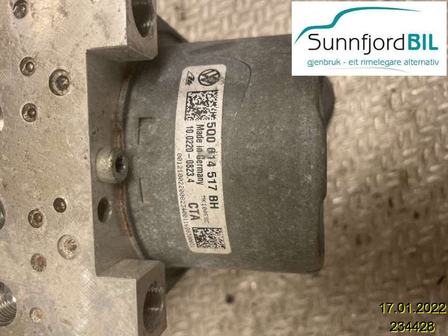ABS sentral til VW Tiguan 2016-2020 (Type II, Fase 1)  (Tiguan 2.0 4MotionBlueMotion|5Q0 614 517 BH|)