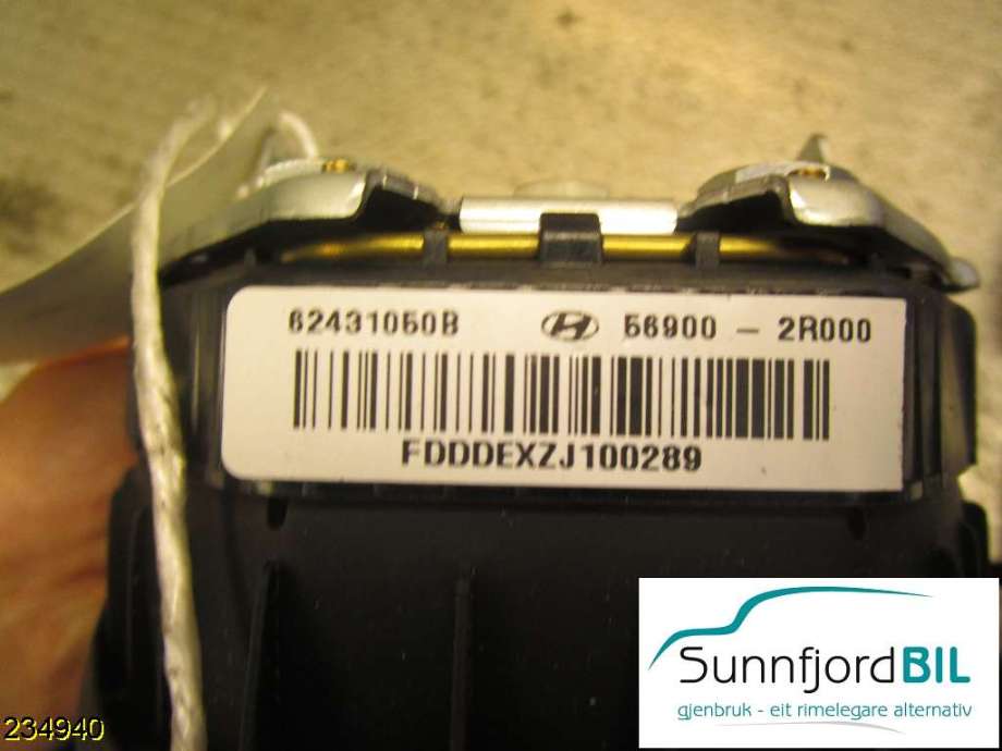 Airbag rattpute til Hyundai i30 2007-2012 (Type I)  (HYUNDAI|569002R000|)