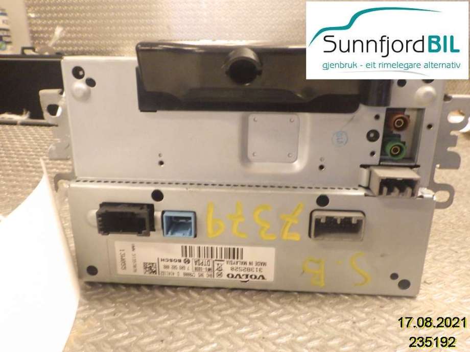 Instrument kjørecomputer til Volvo V40 2012-2019  (VOLVO|31382520|)