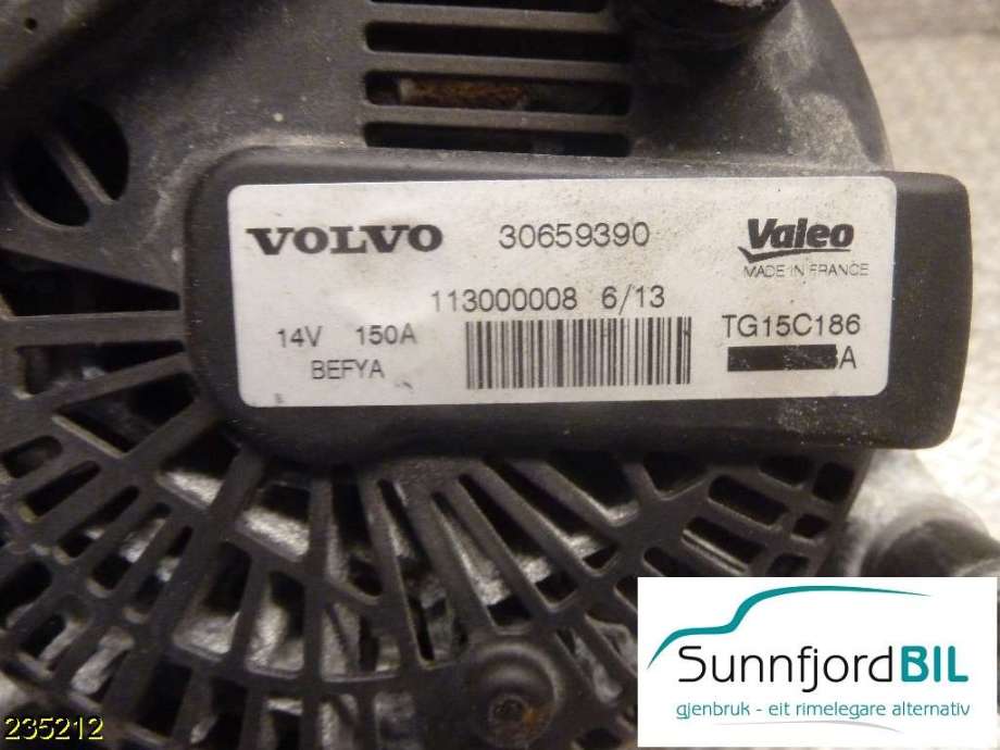 Dynamo til Volvo V40 2012-2019  (VOLVO|30659390|)