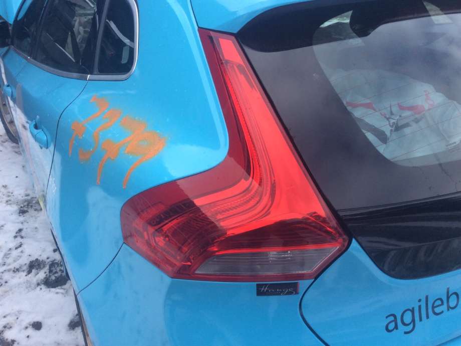 Baklykt venstre til Volvo V40, 2012-2019  (VOLVO|31395844)
