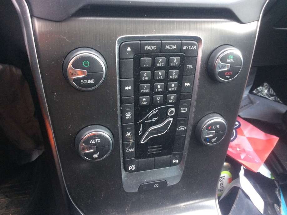 Varmeapparat betjening til Volvo V40, 2012-2019  (VOLVO|)