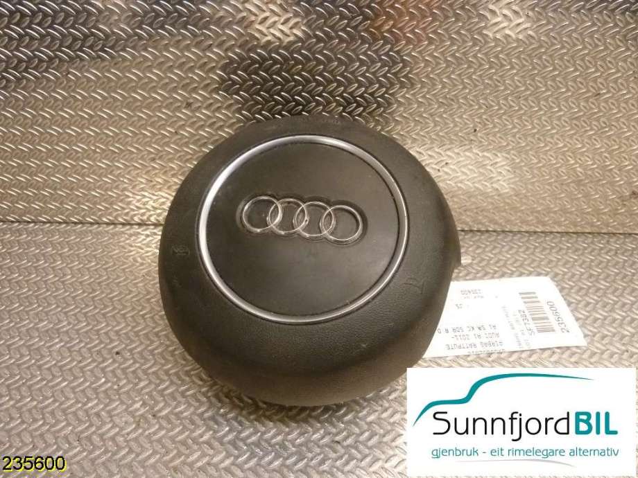 Airbag rattpute til Audi A1 2010-2014 (Type I, Fase 1)  (AUDI|8X0880201C|)