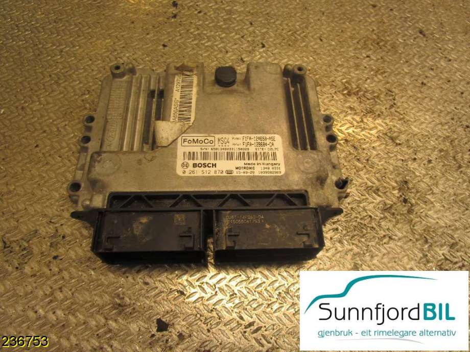 Styreenhet motor til Ford Focus, 2014-2018 (Type III, Fase 2)  (FORD|0 261 S12 870)