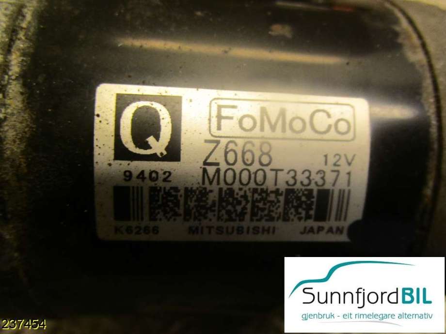 Starter til Mazda 3, 2009-2013 (Type II)  (MAZDA|M000T33371)