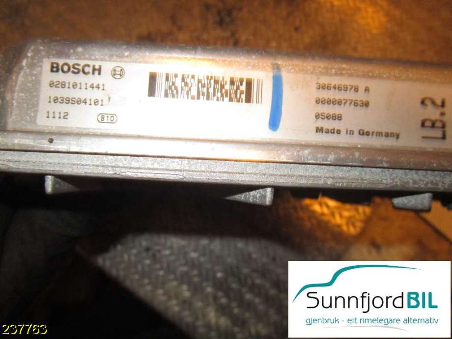 Styreenhet motor til Volvo V70 2005-2007 (Type II, Fase 2)  (VOLVO|0281011441|)