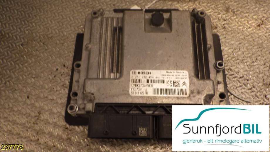 Styreenhet motor til Peugeot Partner, 2008-2015 (Type II, Fase 1)  (PEUGEOT|0281032456)