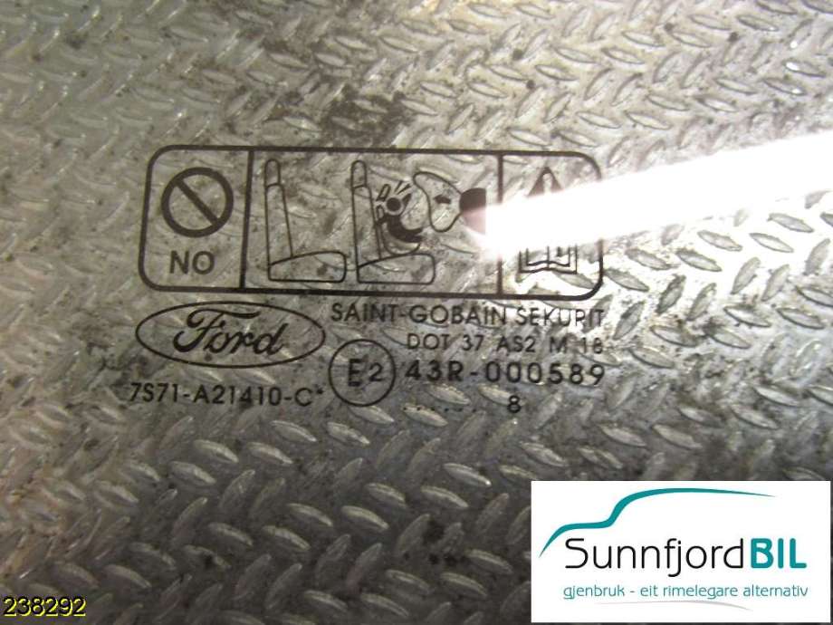 Siderute høyre foran til Ford Mondeo 2007-2010 (Type IV, Fase 1)