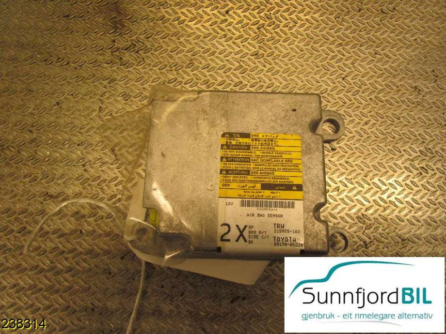 Airbag elektronikk til Toyota Avensis, 2003-2008 (Type II)  (TOYOTA|)