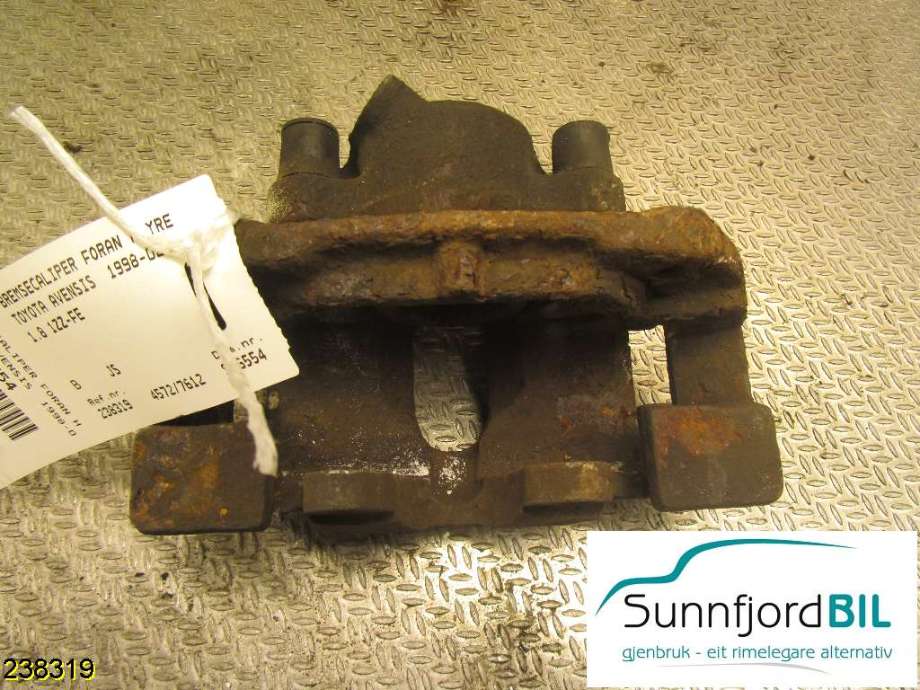 Bremsecaliper høyre foran til Toyota Avensis 2000-2003 (Type I, Fase 2) (TOYOTA|)