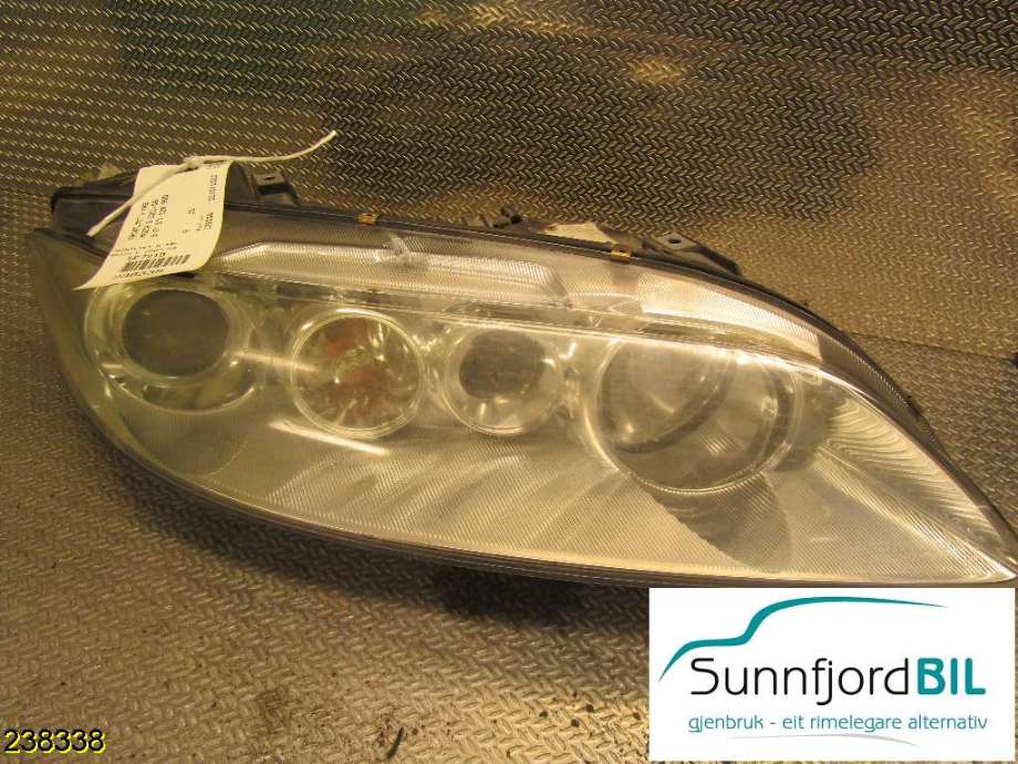 Frontlykt høyre halogen til Mazda 6 2002-2008 (Type I)  (MAZDA|GJ6R510K0B|)