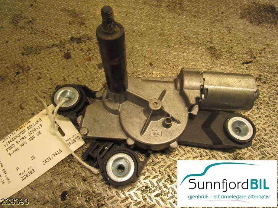 Viskermotor bakrute til Ford S-Max, 2006-2010 (Type I, Fase 1)  (FORD|3M51-R17K441-AE)