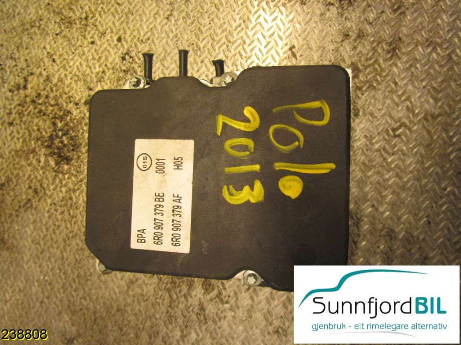 ABS sentral til VW Polo 2009-2014 (Type V, Fase 1)  (6R0907379BE|)