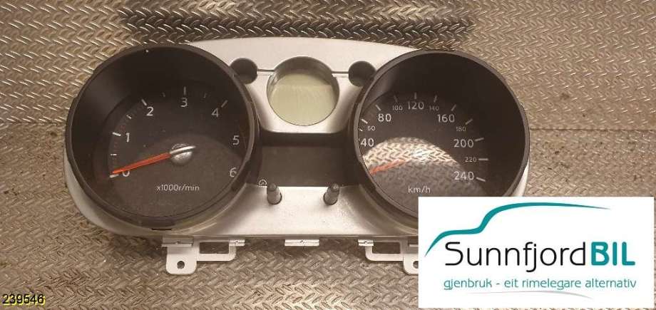 Instrumentpanel til Nissan Qashqai 2007-2010 (Type I, Fase 1)  (NISSAN|7702506|)