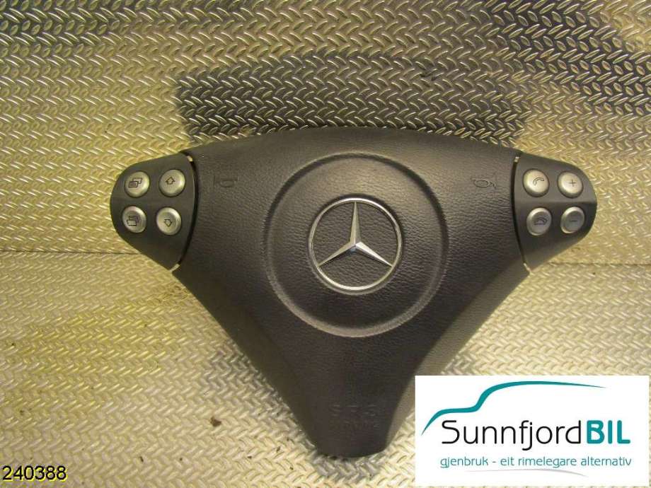 Airbag rattpute til Mercedes C-Klasse, 2004-2007 (Fase 2) (W203) (W203) (MERCEDES|1617589940)