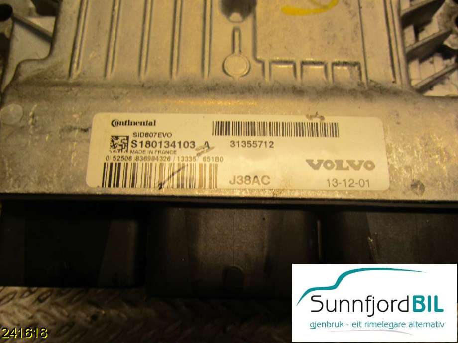 Styreenhet motor til Volvo V40 2012-2019  (VOLVO|31355712|)