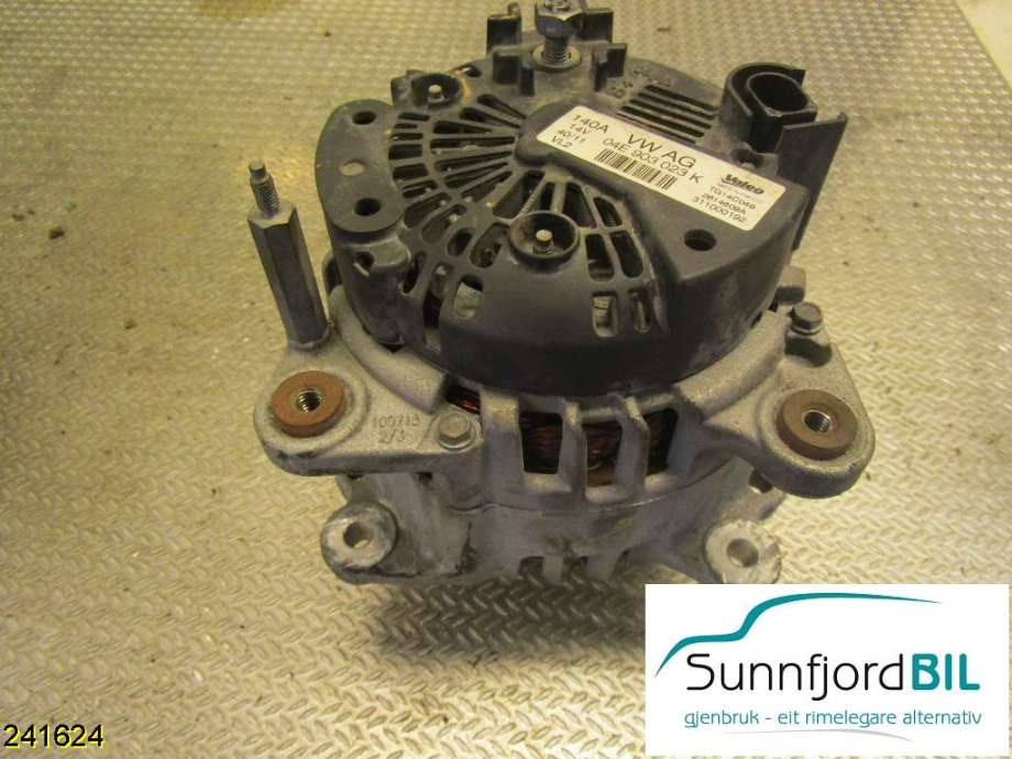Dynamo til VW Polo 2009-2014 (Type V, Fase 1)  (04E903026K|)