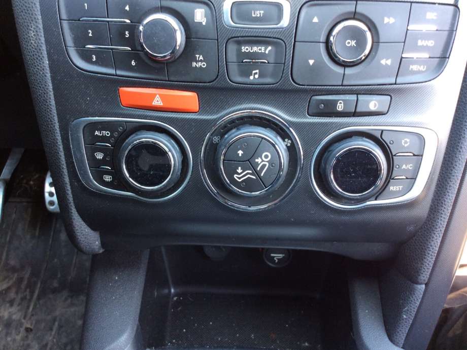 Varmeapparat betjening til Citroën DS4, 2011-2017  (CITROEN|6155 HP)