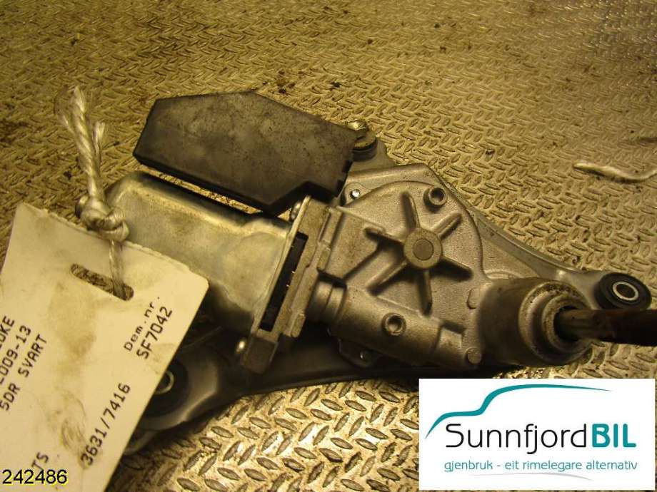 Viskermotor bakrute til Peugeot 308 2007-2011 (Type I, Fase 1)  (PEUGEOT|)