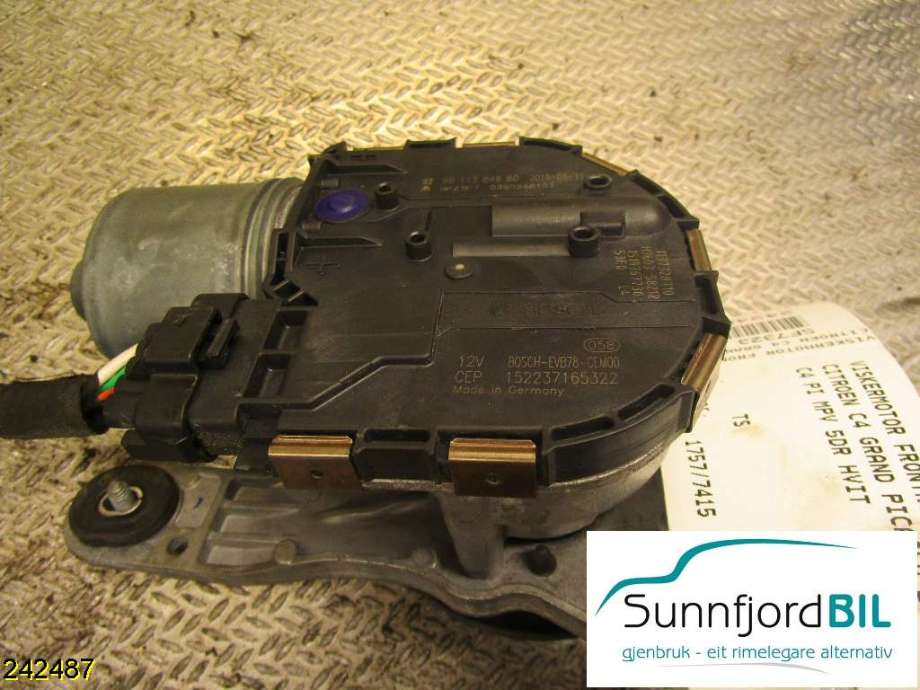 Viskermotor frontrute til Citroën C4, Picasso 2013-2018 (Type II)  (CITROEN|)
