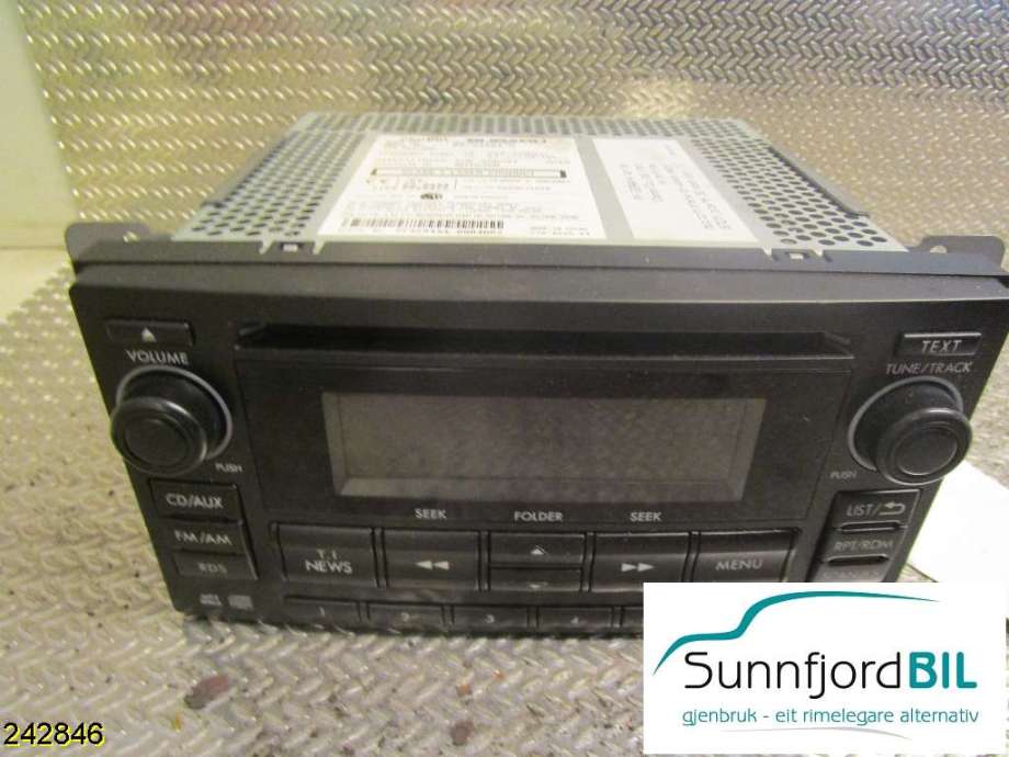 Bilstereo til Subaru Impreza, 2008-2012 (Type III)  (SUBARU|86201FG420)