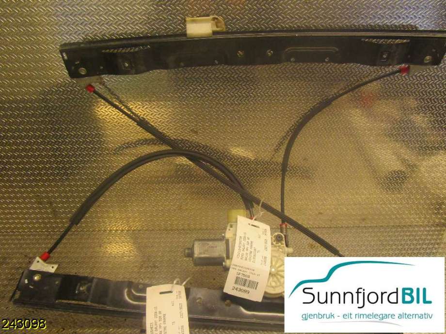 Ruteheis til Ford Galaxy, 2007-2010 (Type III, Fase 1) (FORD|)