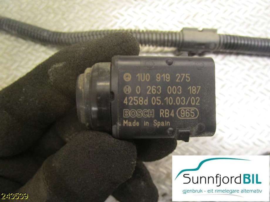 Parkeringssensor bak til VW Golf V, Combi, 2003-2008  (VOLKSWAGEN|1J0973703)