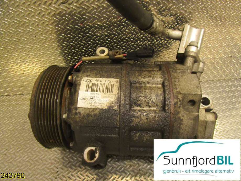 Aircondition kompressor til Renault Trafic, 2006-2014  (RENAULT|8200454172)